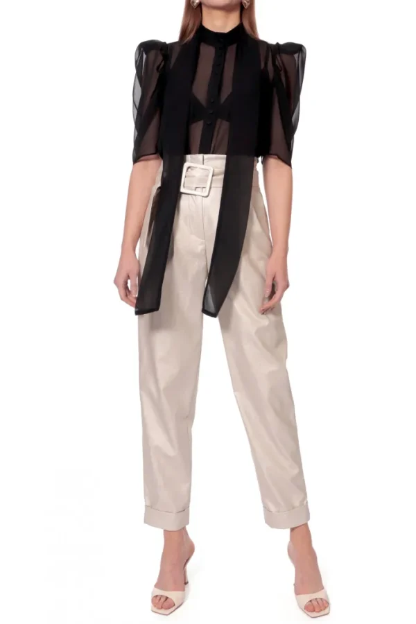 AGGI Bluzka Angel Pure Black^ Bluzki & Topy & Gorsety