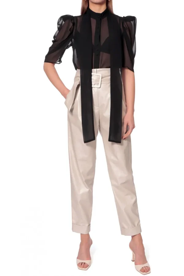 AGGI Bluzka Angel Pure Black^ Bluzki & Topy & Gorsety