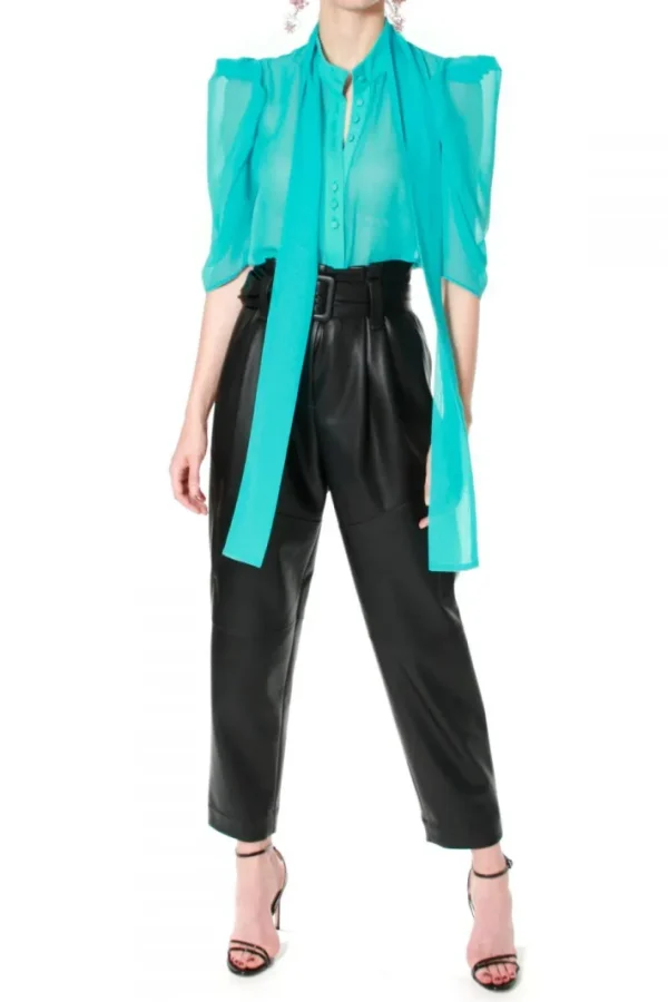 AGGI Bluzka Angel Turquoise^ Bluzki & Topy & Gorsety