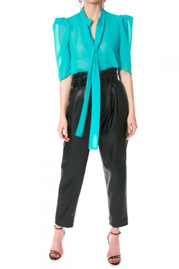 AGGI Bluzka Angel Turquoise^ Bluzki & Topy & Gorsety