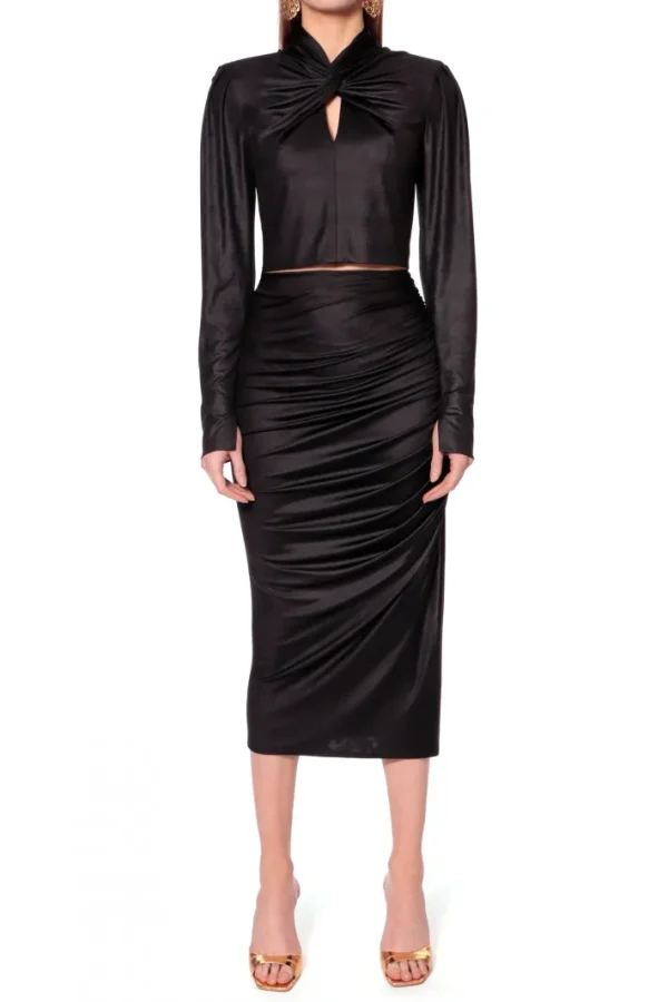 AGGI Bluzka Dalia Power Black^ Bluzki & Topy & Gorsety