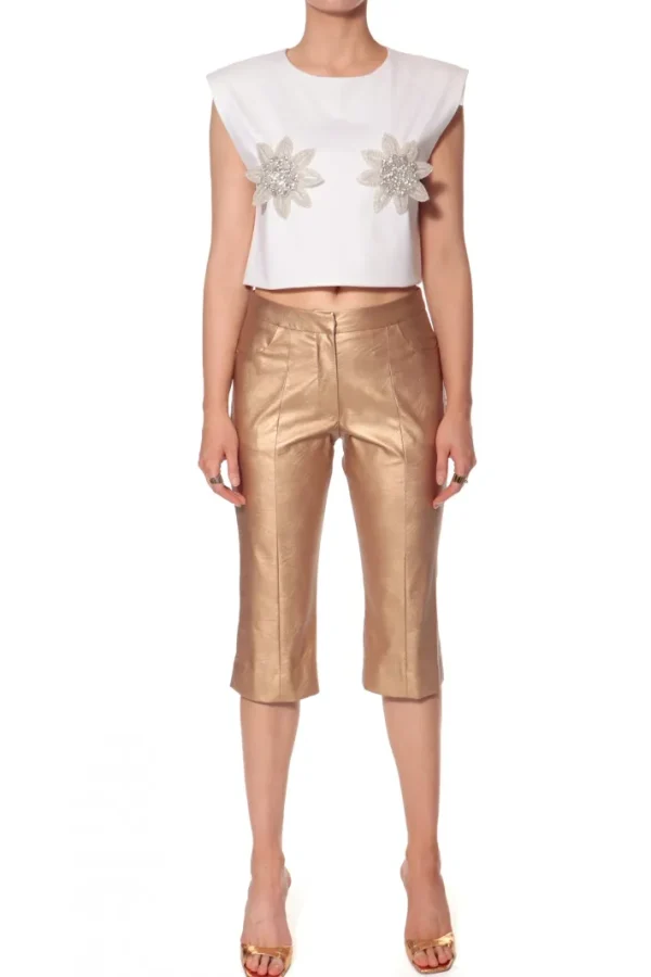 AGGI Bluzka Frida Off White^ Bluzki & Topy & Gorsety
