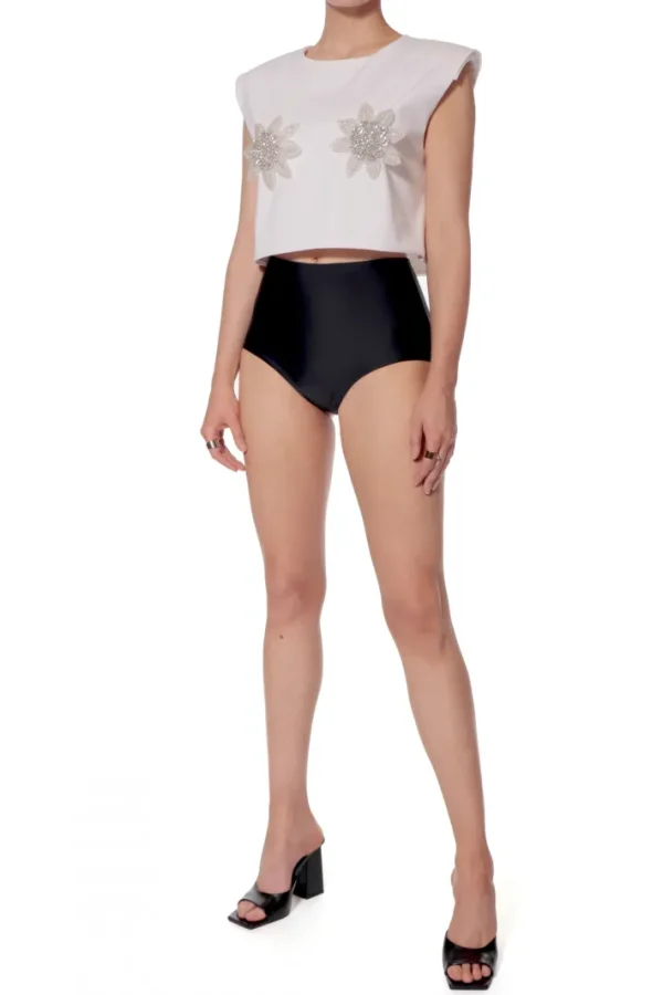 AGGI Bluzka Frida Off White^ Bluzki & Topy & Gorsety