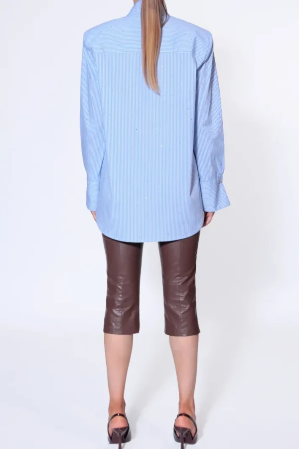 AGGI Bluzka Irma Light Blue Jets^ Bluzki & Topy & Gorsety