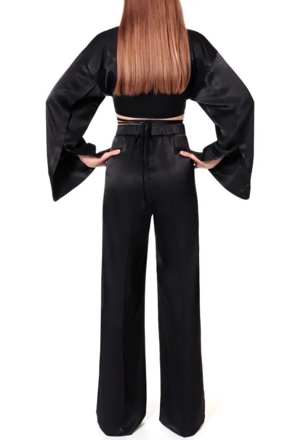 AGGI Bluzka Lauren Glossy Black^ Bluzki & Topy & Gorsety
