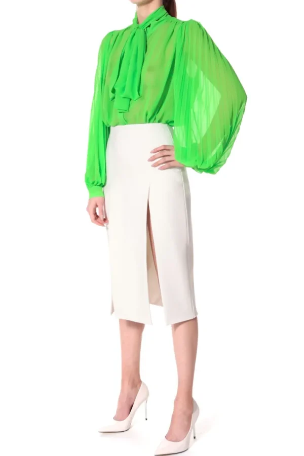 AGGI Bluzka Linda Green Flash^ Bluzki & Topy & Gorsety