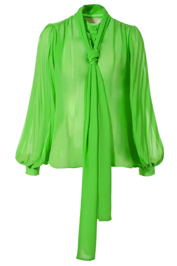 AGGI Bluzka Linda Green Flash^ Bluzki & Topy & Gorsety
