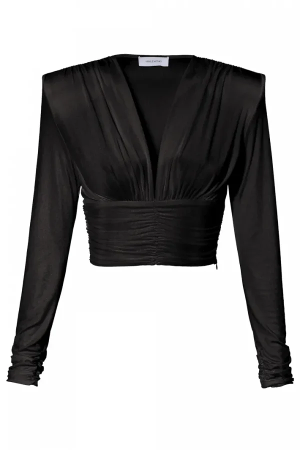 AGGI Bluzka Lizzie Black Pearl^ Bluzki & Topy & Gorsety