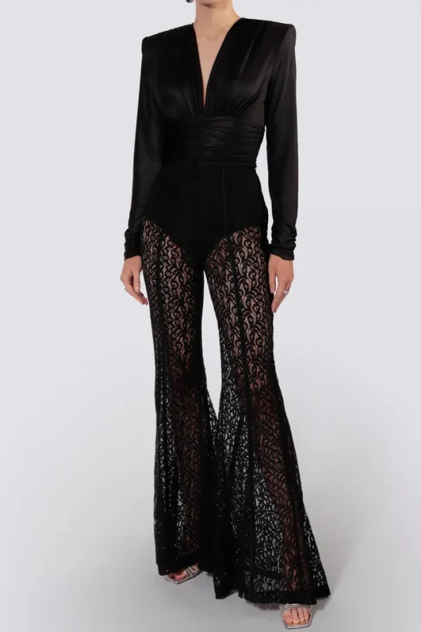 AGGI Bluzka Lizzie Black Pearl^ Bluzki & Topy & Gorsety