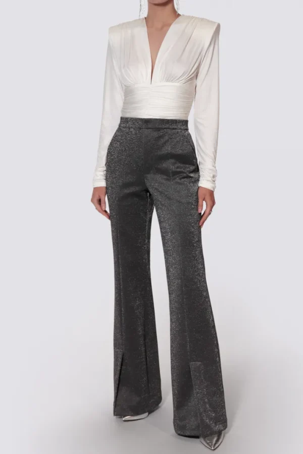 AGGI Bluzka Lizzie White Pearl^ Bluzki & Topy & Gorsety