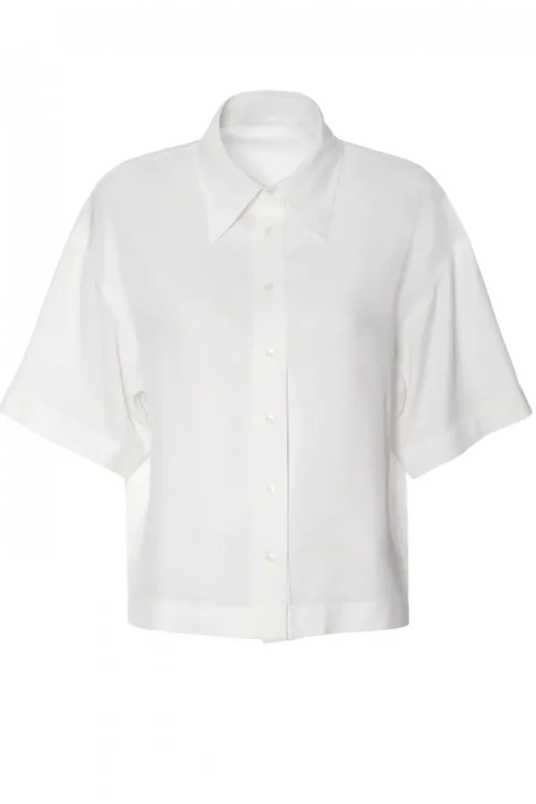 AGGI Bluzka Lotta Whisper White^ Bluzki & Topy & Gorsety
