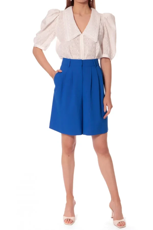 AGGI Bluzka Manola Cream White^ Bluzki & Topy & Gorsety