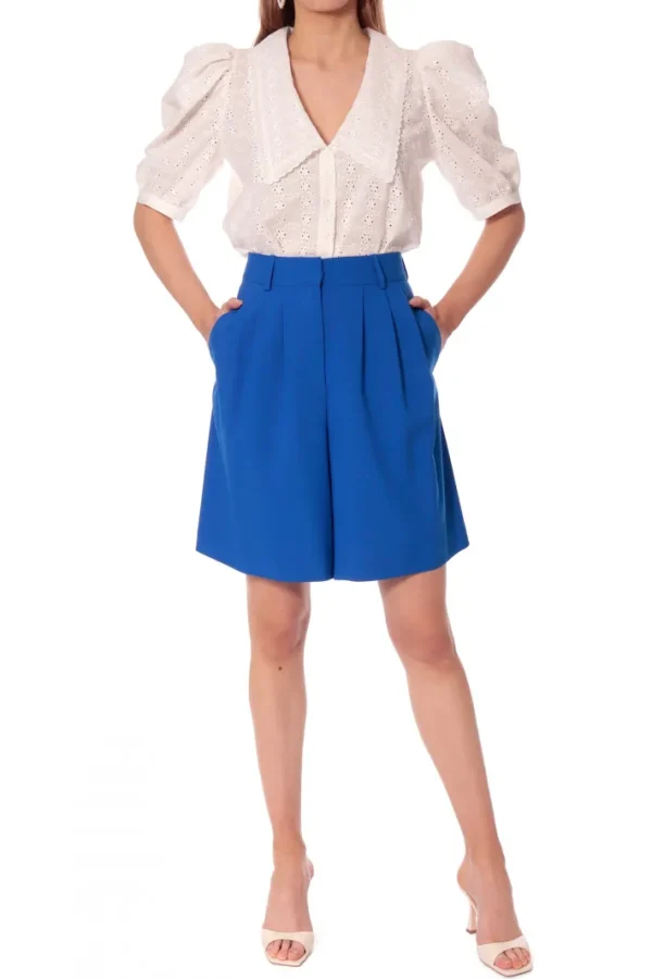 AGGI Bluzka Manola Cream White^ Bluzki & Topy & Gorsety