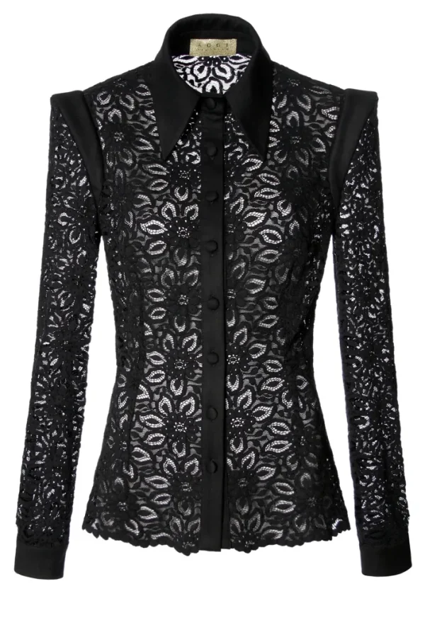AGGI Bluzka Patty Rich Black^ Bluzki & Topy & Gorsety