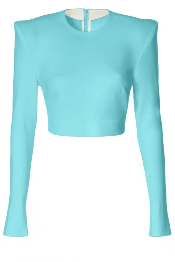 AGGI Bluzka Zoey Blue Radiance^ Bluzki & Topy & Gorsety