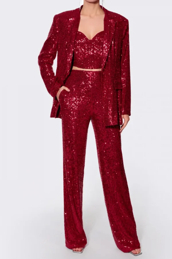 AGGI Gorset Lara Brilliant Ruby^ Bluzki & Topy & Gorsety | Garnitury