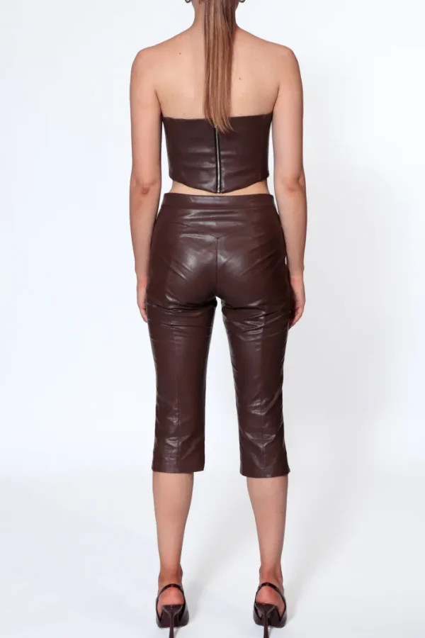 AGGI Gorset Lara Chocolate Brown^ Bluzki & Topy & Gorsety | Garnitury