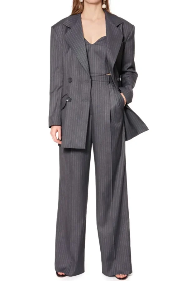 AGGI Gorset Lara Downtown Grey^ Bluzki & Topy & Gorsety | Garnitury
