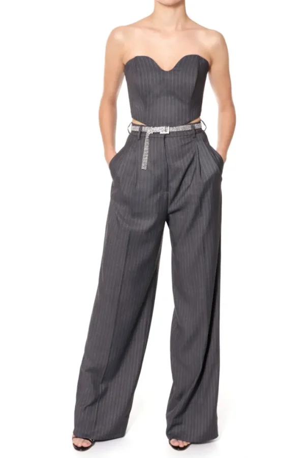 AGGI Gorset Lara Downtown Grey^ Bluzki & Topy & Gorsety | Garnitury