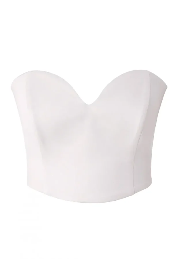 AGGI Gorset Lara Off White^ Bluzki & Topy & Gorsety | Garnitury