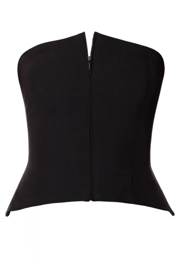 AGGI Gorset Missie Black Magic^ Bluzki & Topy & Gorsety
