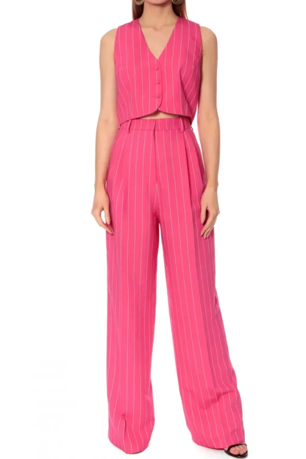 AGGI Kamizelka Sienna Hot Pink^ Kamizelki | Marynarki
