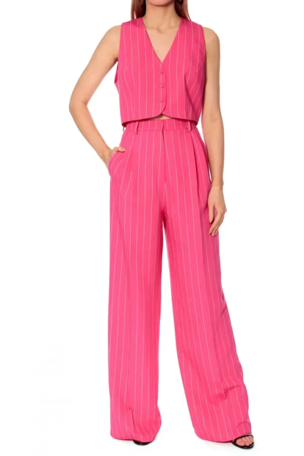 AGGI Kamizelka Sienna Hot Pink^ Kamizelki | Marynarki