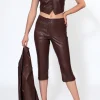 AGGI Kamizelka Sylvia Chocolate Brown^ Garnitury | Kamizelki