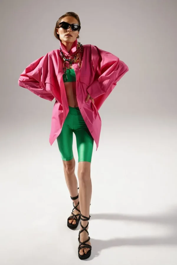 AGGI Kolarki Jess Brazil Green^ Spodnie