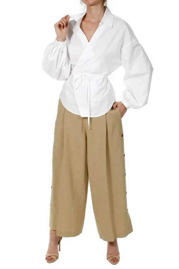 AGGI Koszula Laynie biały^ Bluzki & Topy & Gorsety