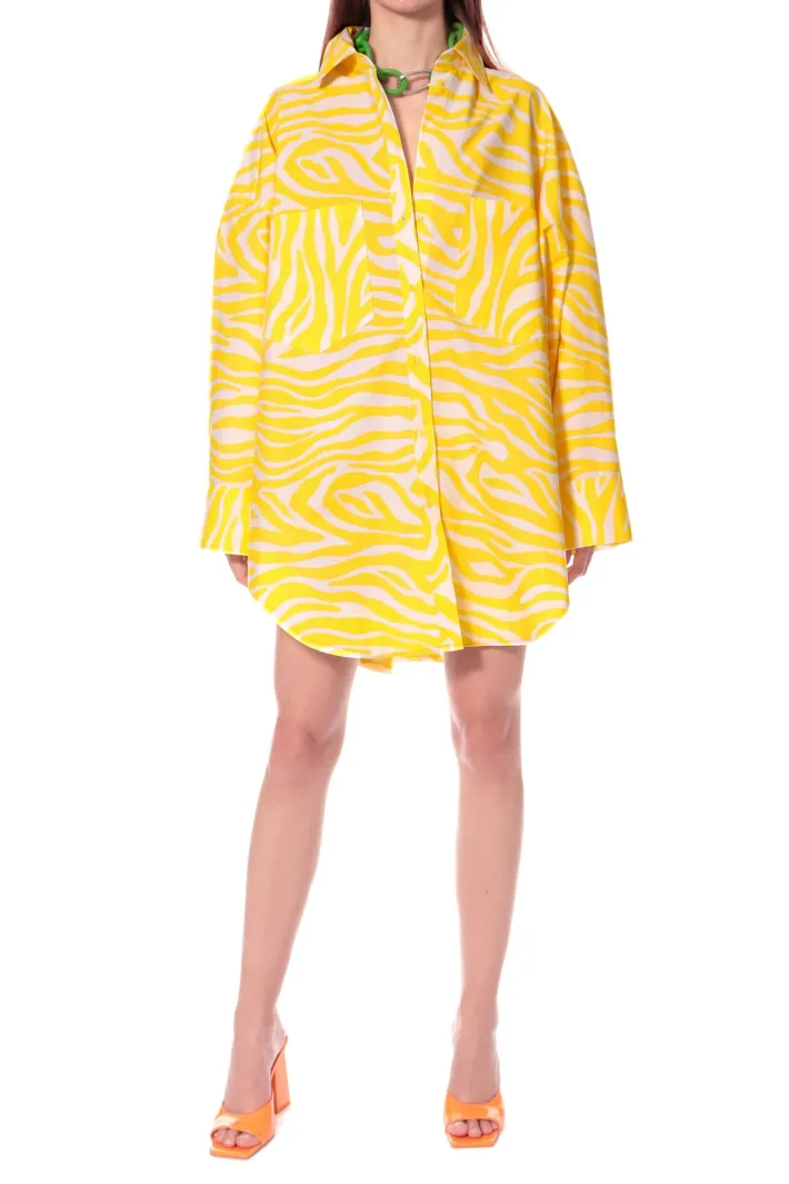 koszula_willow_hello_yell_0.webp AGGI Koszula Willow Hello Yellow^ Bluzki & Topy & Gorsety