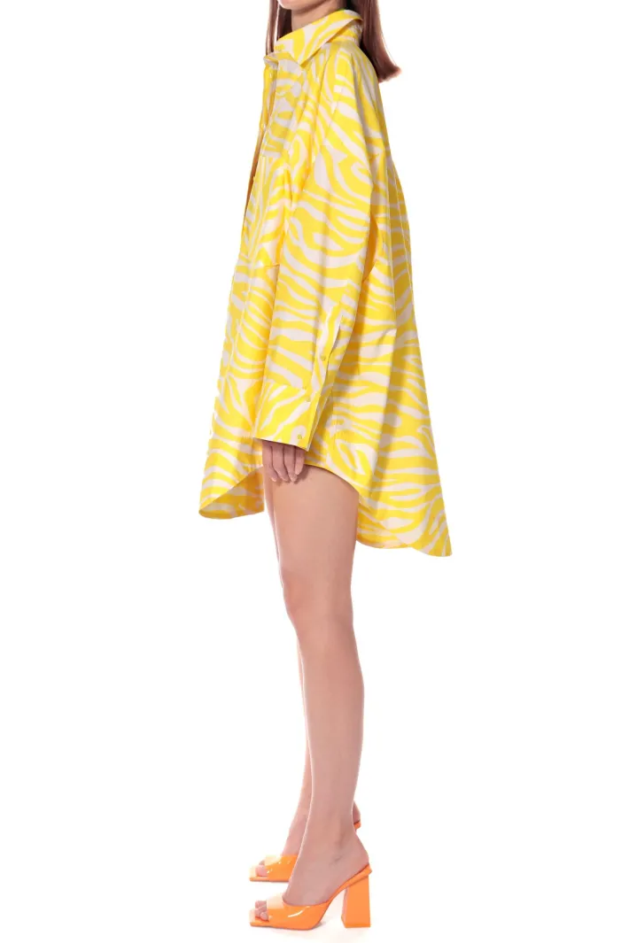 koszula_willow_hello_yell_2.webp AGGI Koszula Willow Hello Yellow^ Bluzki & Topy & Gorsety
