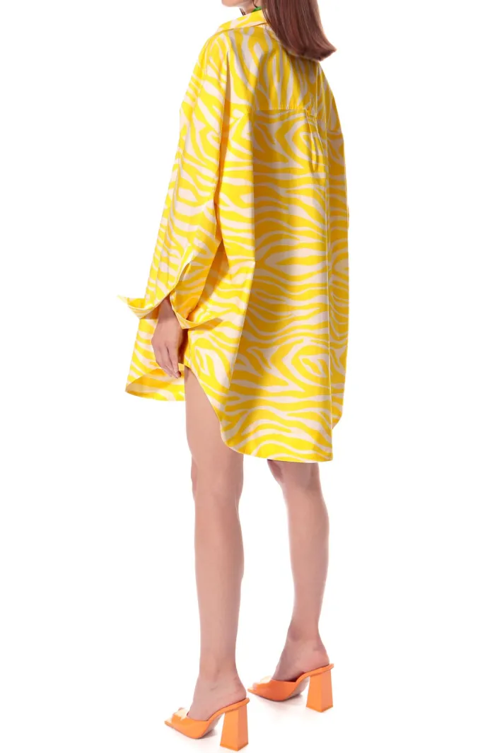 koszula_willow_hello_yell_3.webp AGGI Koszula Willow Hello Yellow^ Bluzki & Topy & Gorsety