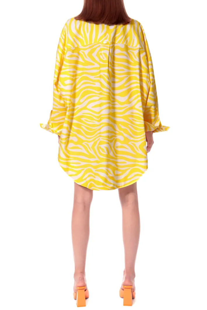 koszula_willow_hello_yell_5.webp AGGI Koszula Willow Hello Yellow^ Bluzki & Topy & Gorsety