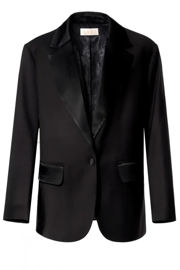 AGGI Marynarka Alex Fashion Black^ Marynarki | Garnitury