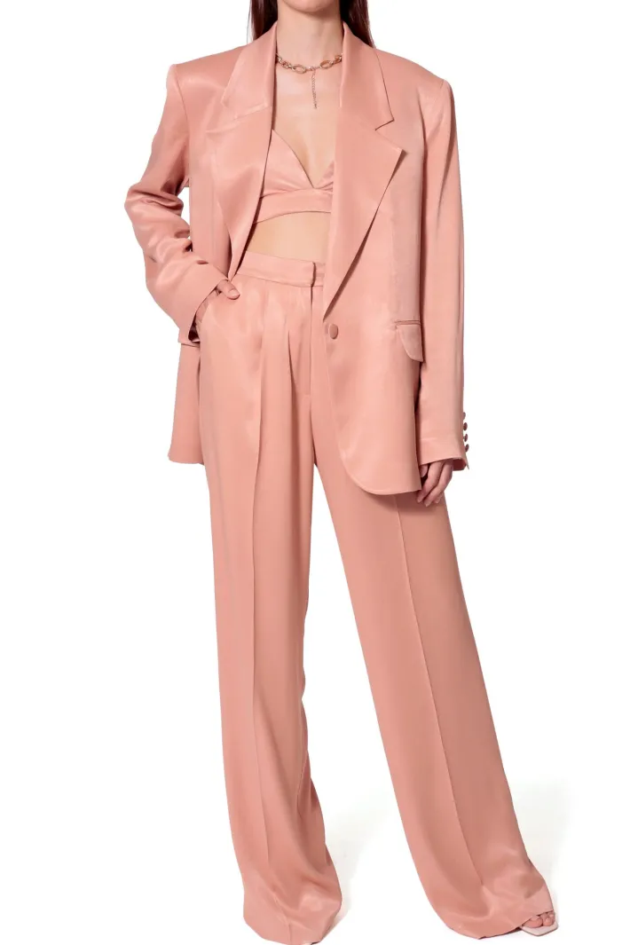 marynarka_bellamy_satin_i_2.webp AGGI Marynarka Bellamy Satin Interface Tan^ Marynarki | Garnitury