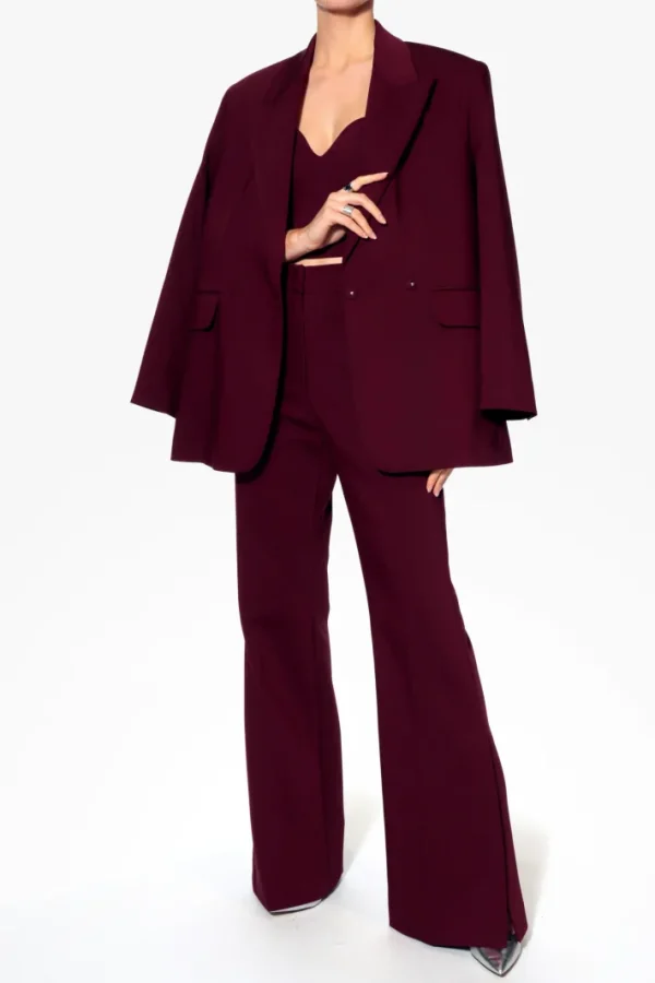 AGGI Marynarka Blair Burgundy Wine^ Marynarki | Garnitury