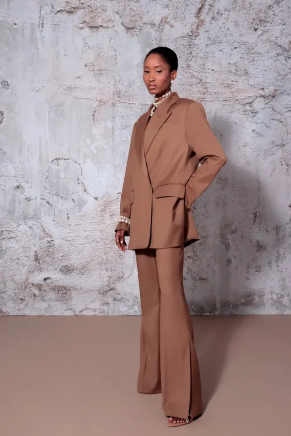 AGGI Marynarka Blair Camel Brown^ Marynarki | Garnitury