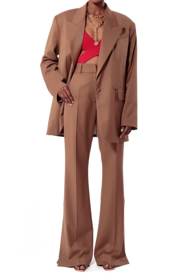 AGGI Marynarka Blair Camel Brown^ Marynarki | Garnitury