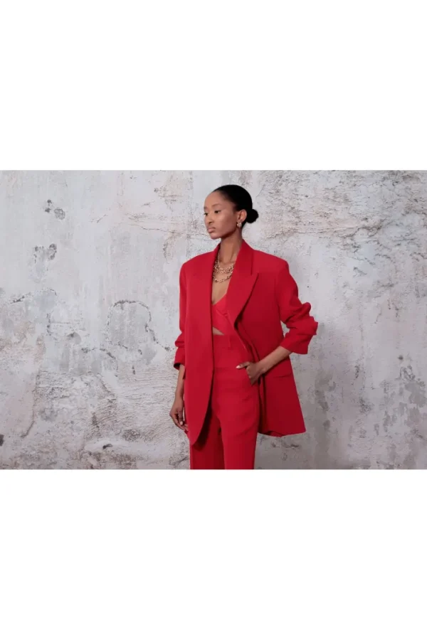 AGGI Marynarka Blair Ribbon Red^ Marynarki | Garnitury