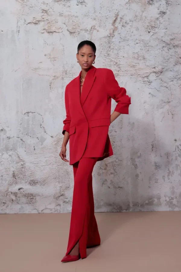 AGGI Marynarka Blair Ribbon Red^ Marynarki | Garnitury