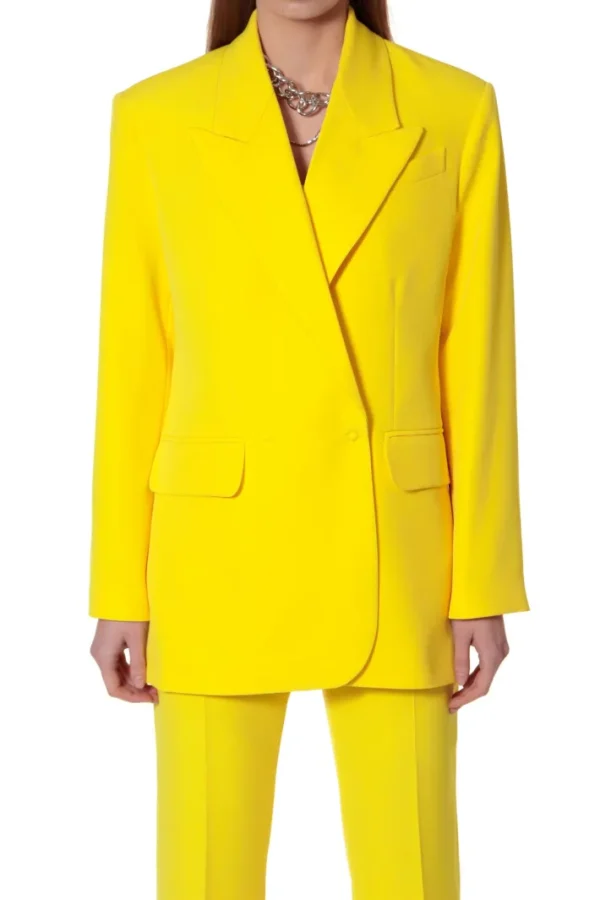 AGGI Marynarka Blair Super Yellow^ Marynarki | Garnitury