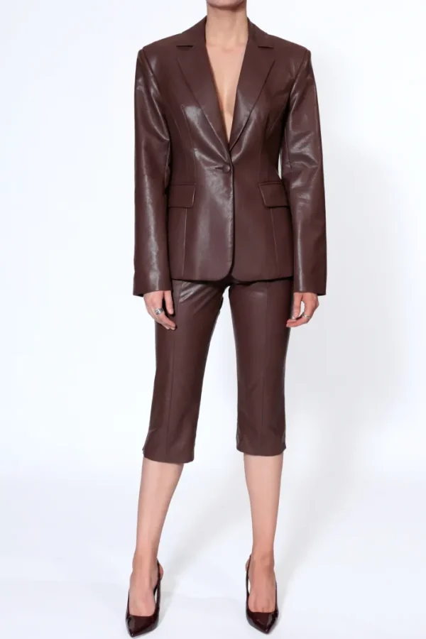 AGGI Marynarka Bonnie Chocolate Brown^ Marynarki | Garnitury