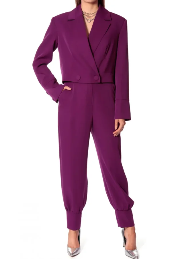 AGGI Marynarka Heidi Purple Wine^ Marynarki | Garnitury