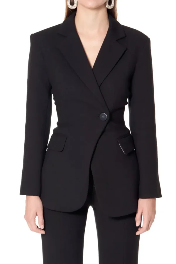 AGGI Marynarka Isabella Designer Black^ Marynarki | Garnitury