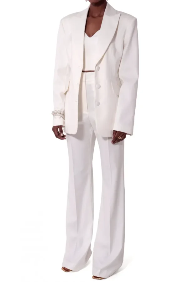 AGGI Marynarka Leona Off White^ Marynarki | Garnitury