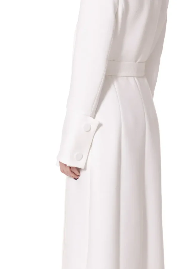 AGGI Płaszcz Tilda Off White^ Płaszcze & Kurtki