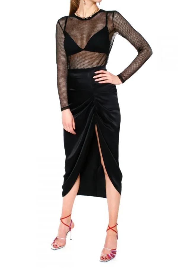 AGGI Spódnica Katy Glossy Black^ Spódnice