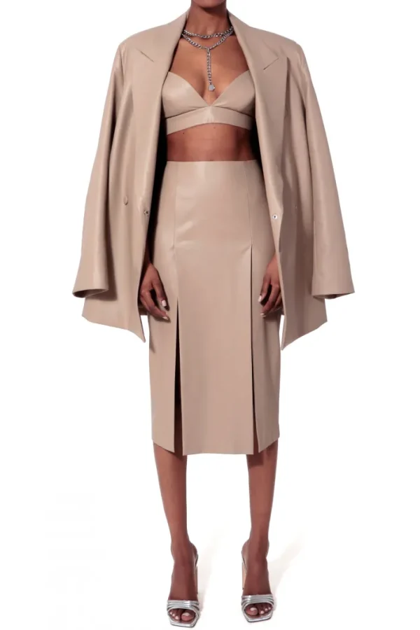 AGGI Spódnica Salma Cool Beige^ Spódnice | Love, Love