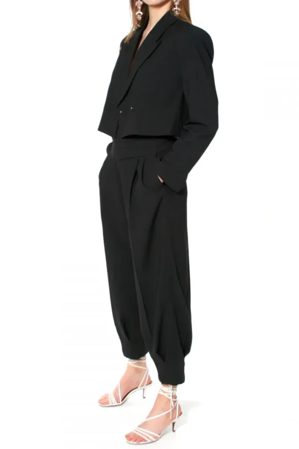 AGGI Spodnie Bianca Neutral Black^ Spodnie | Garnitury